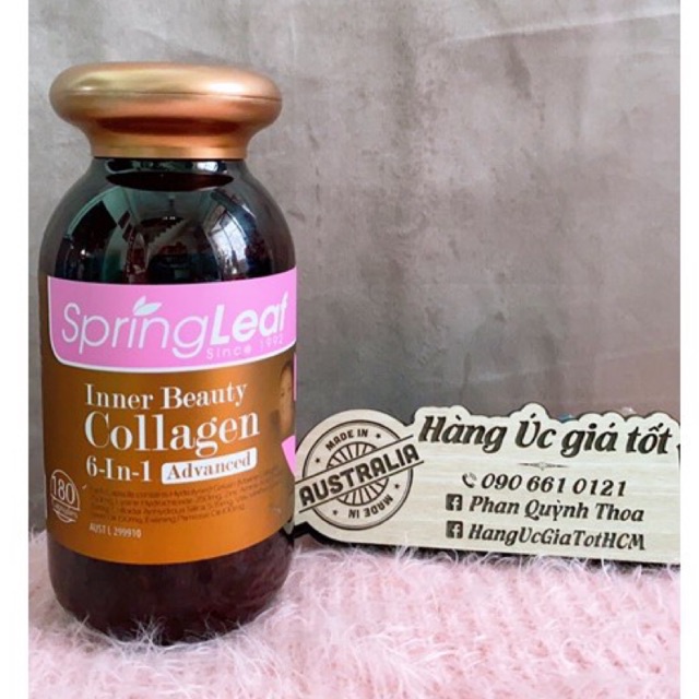 Collagen Springleaf 6 in 1 -Viên Spring leaf inner beauty colagen 6-IN-1 advance