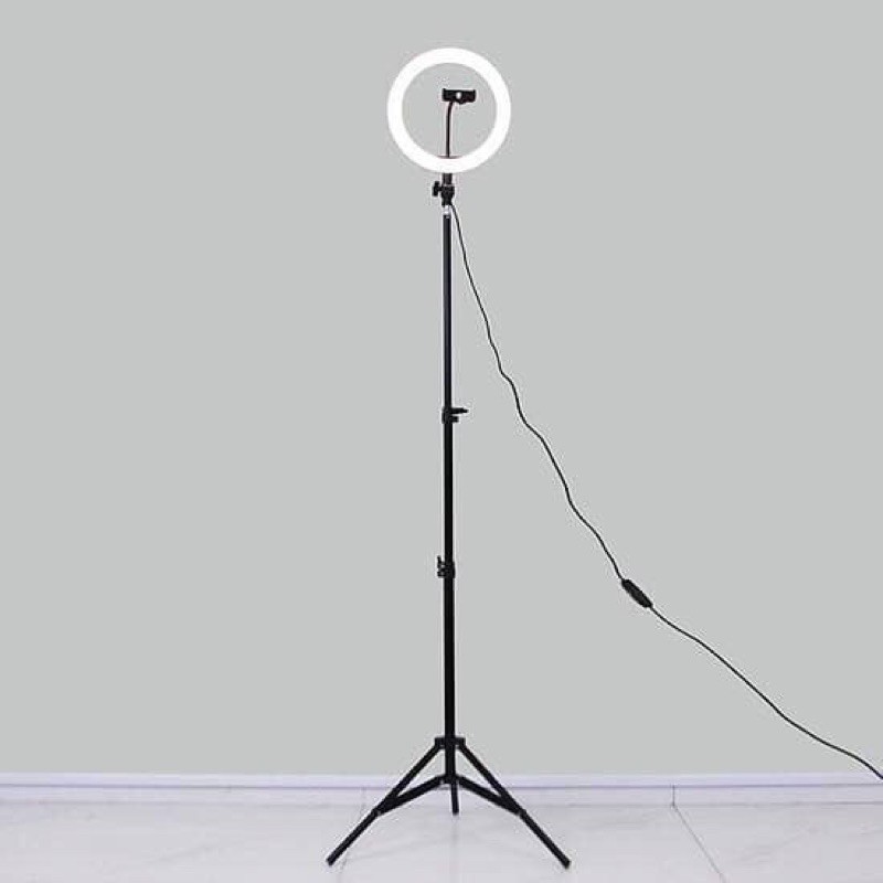 Bộ Đèn LED trợ sáng 26cm hỗ trợ livestream, selfie, quay Tiktok