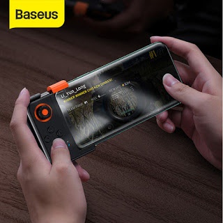 Baseus -BaseusMall VN Tay cầm chơi Game 1 tay Baseus GAMO GA05 Mobile Game One-Handed