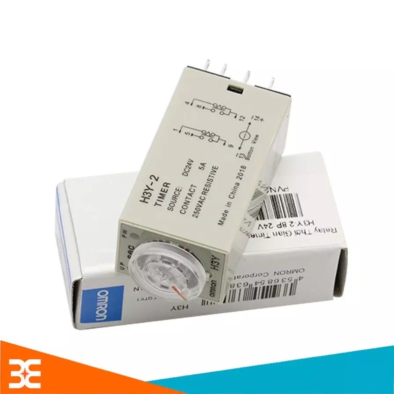 Relay Thời Gian Timer Omron H3Y-2 8P 24V 30s
