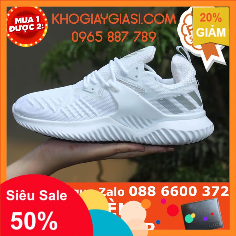 [XẢ KHO]  GIÁ SOCK- GIÀY THỂ THAO NAM NỮ FULL TRẮNG A015 - FULL TRẮNG - TẶNG QUÀ HẤP DẪN