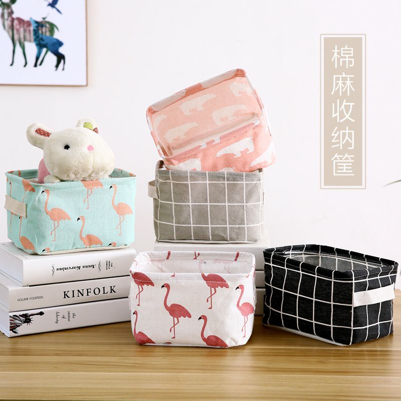 Giỏ Vải Để Đồ Đa Năng Mini Tiện Dụng
