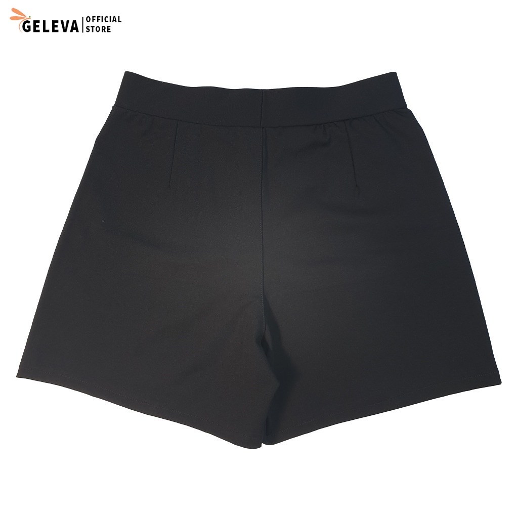 Quần đùi short sooc vải Umi hàn co giãn dày dặn Geleva LEG428