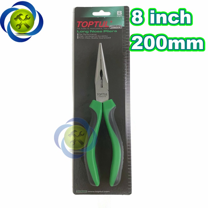 Kìm nhọn TOPTUL DFBB2208 dài 200mm loại 8 inch