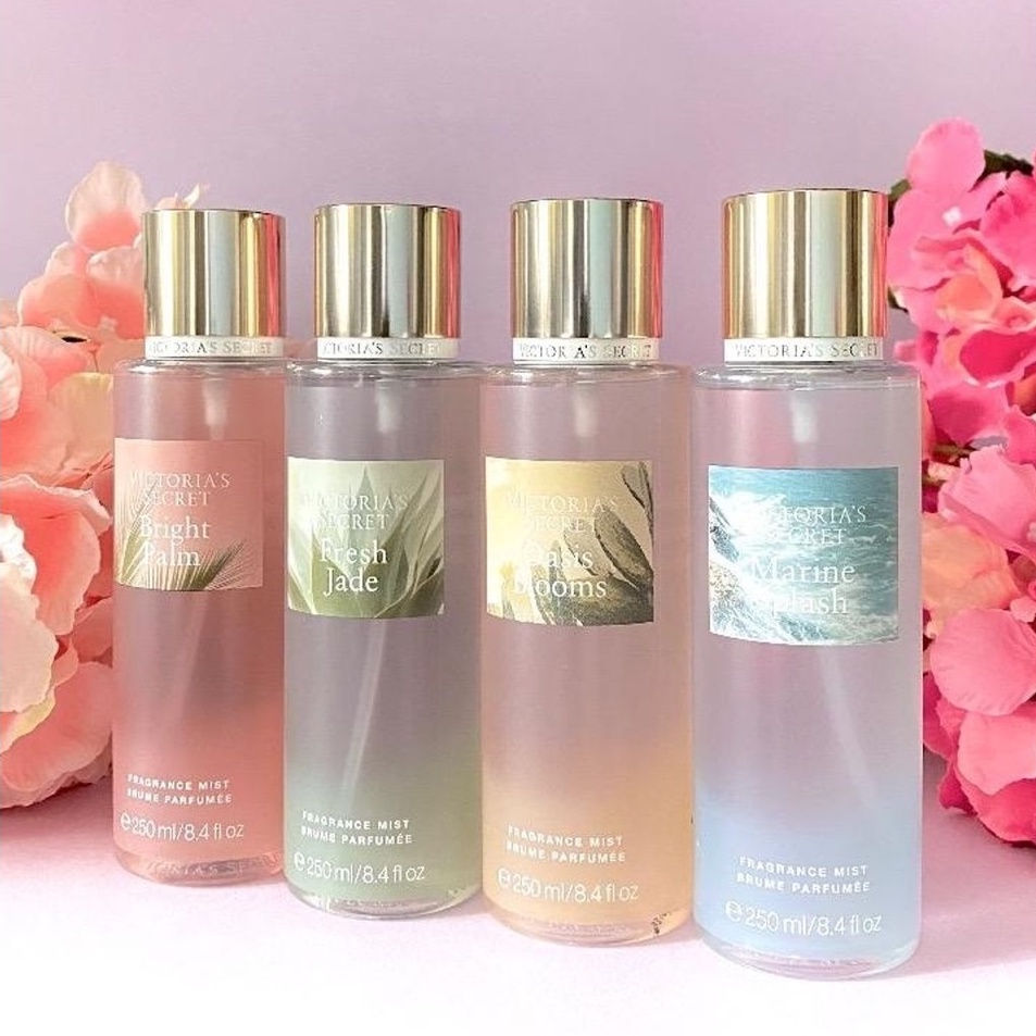 Xịt thơm toàn thân Bodymist Victoria Secret 250ml BST Fresh Oasis - Bright Palm, Fresh Jade, Marine Splash, Oasis Blooms