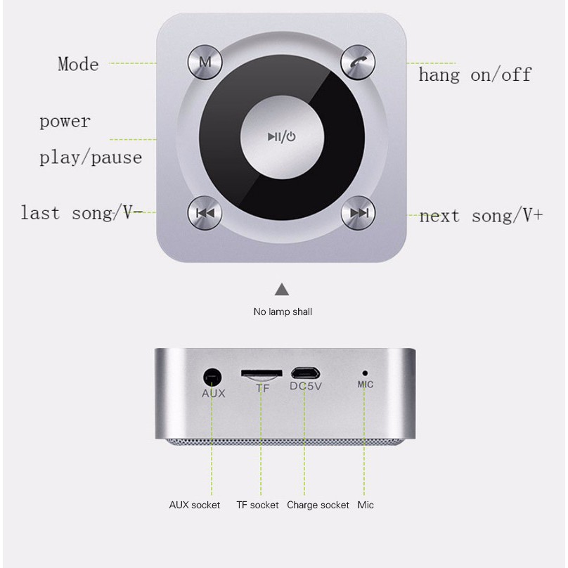 Loa bluetooth Keling A9 LED Âm thanh hay