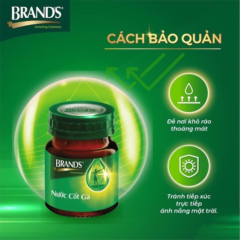 Nước cốt gà Brand's-Hộp 6lọ*42ml