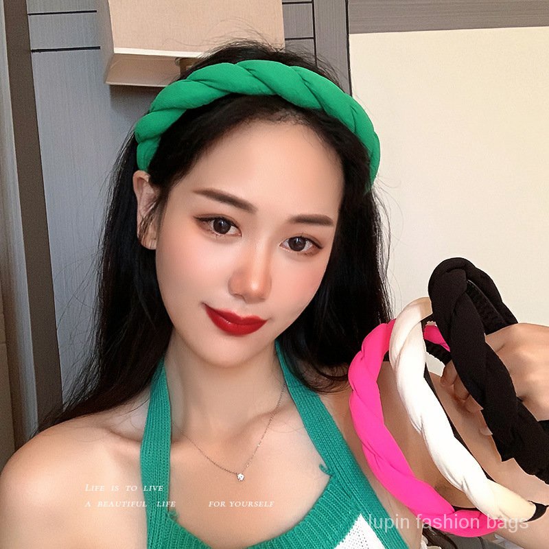 Băng đô bằng mút xốp nhiều màu sắc phong cách phương tây cổ điển dành cho nữ