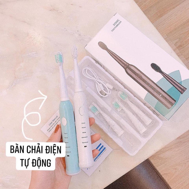 FREESHIP 99K TOÀN QUỐC_BÀN CHẢI ĐÁNH RĂNG TỰ ĐỘNG