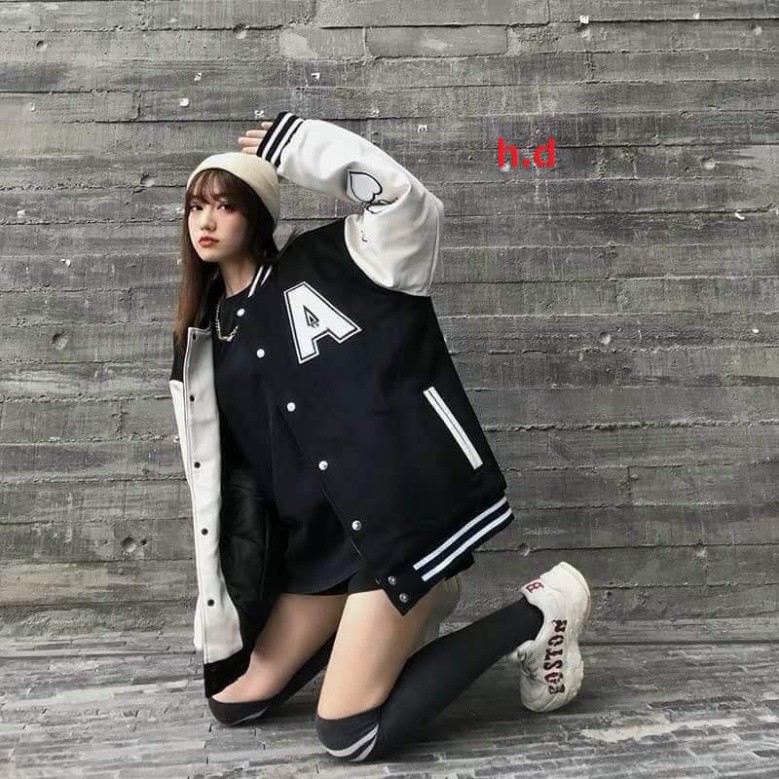 Áo khoác bomber chữ A HĐ0421