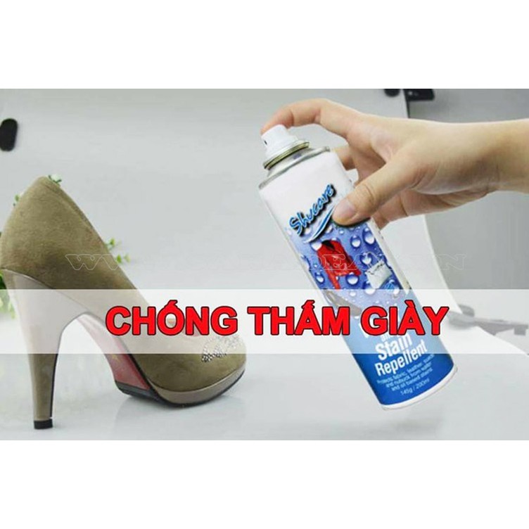 Bình xịt chống thấm nước cho giày Nano Shucare