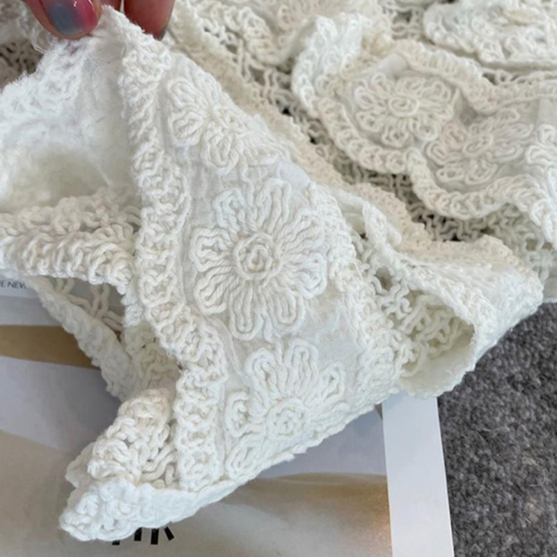 Áo Croptop Không Tay Viền Ren Nhiều Lớp Cổ Vuông Thời Trang Cho Nữ