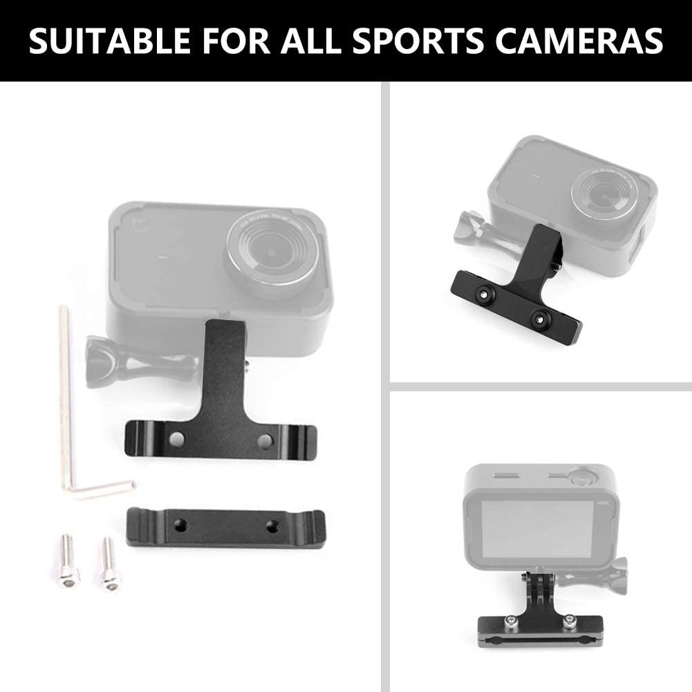 Lammcou Bike Saddle Rail Bike Seat Camera Mount Compatible with GoPro Hero 9 8 7 6 5 Osmo Eken Action Camera Accessories