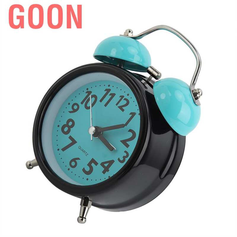 GOON Đồng Hồ Báo Thức Để Bàn Màu Xanh Dạ Quang