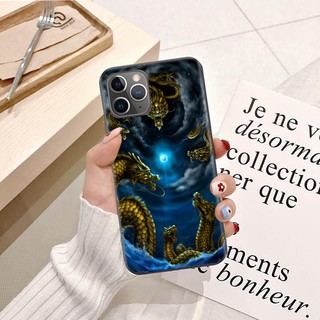 Ốp lưng iPhone 7Plus/ 8 Plus Silicon dẻo hình Rồng Xanh