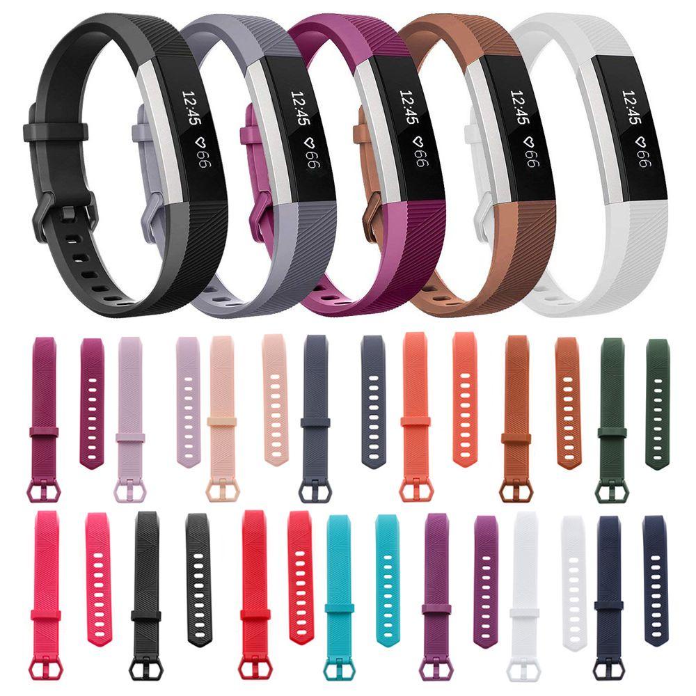 BTLIMER Dây Đeo Thay Thế Chất Liệu Silicon Màu Trơn Cho Fitbit Alta / Fitbit Alta HR
