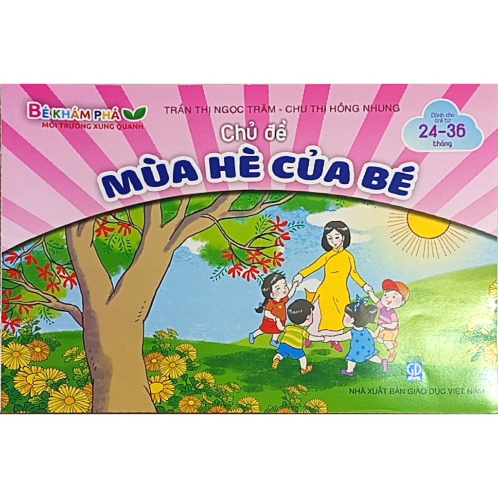 Sách - Bé khám phá môi trường xung quanh (Dành cho bé từ 24-36 tháng)
