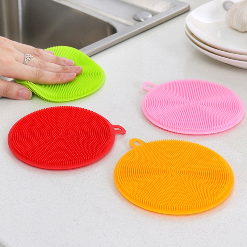 Miếng Silicone Rửa Chén Hai Mặt Đa Năng Tiện Dụng