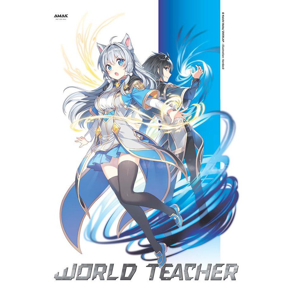 Giấy dán tường ( poster không gập ) World teacher mẫu số 1 ( đặt trước )