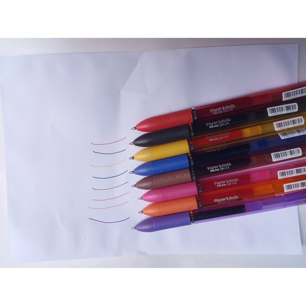 Bút bi mực gel Papermate 400St ngòi 0.5 các màu