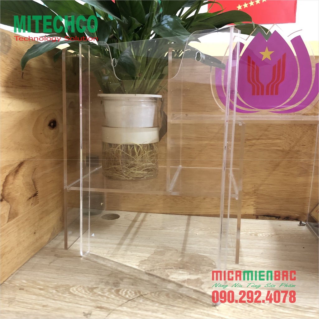 Hộp Mica Đựng Giấy A4 Treo Tường Đứng và Ngang Giá Rẻ và Cao Cấp