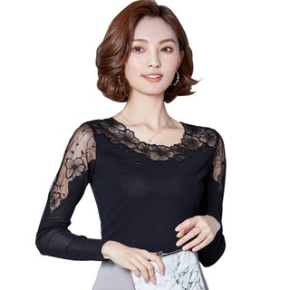 Áo kiểu, áo ren nữ phong cách Hàn Quốc AK068_Hàng Nhập