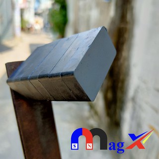 Nam Châm Ferrite 50x25x10 - Nam Châm Đen Hình Chữ Nhật Y30