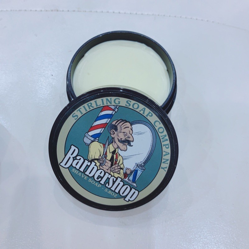 SÁP VUỐT TÓC TẠO KIỂU UNDERCUT GIÁ RẺ BARBERSHOP SHAVE SOAP