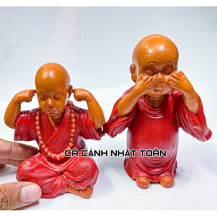 MÔ HÌNH CHÚ TIỂU BỐN KHÔNG TRANG TRÍ CAO 13CM