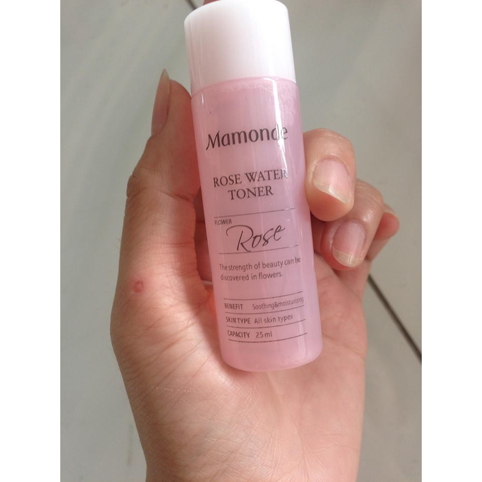 Nước hoa hồng Mamonde  Water Toner 40k Mẫu mới 2018