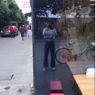 Quần jeans ống loe order