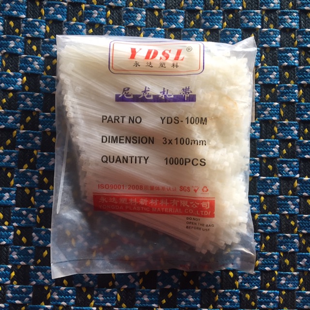 Nạt nhựa- dây thít : 100mm,150mm,250mm,300mm(túi 100g)