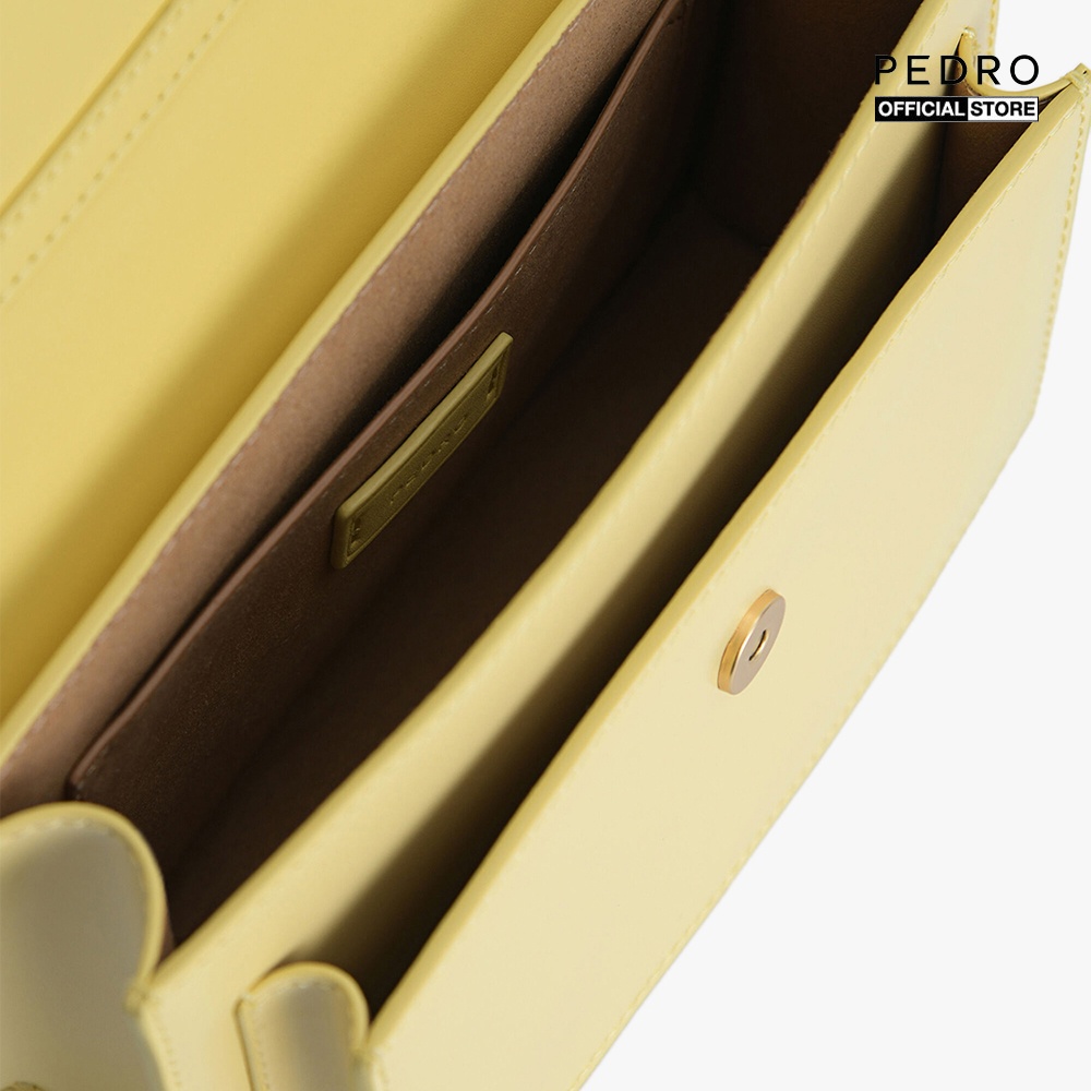 PEDRO - Túi xách tay nữ chữ nhật phối dây xích hiện đại PW2-56610017-E4