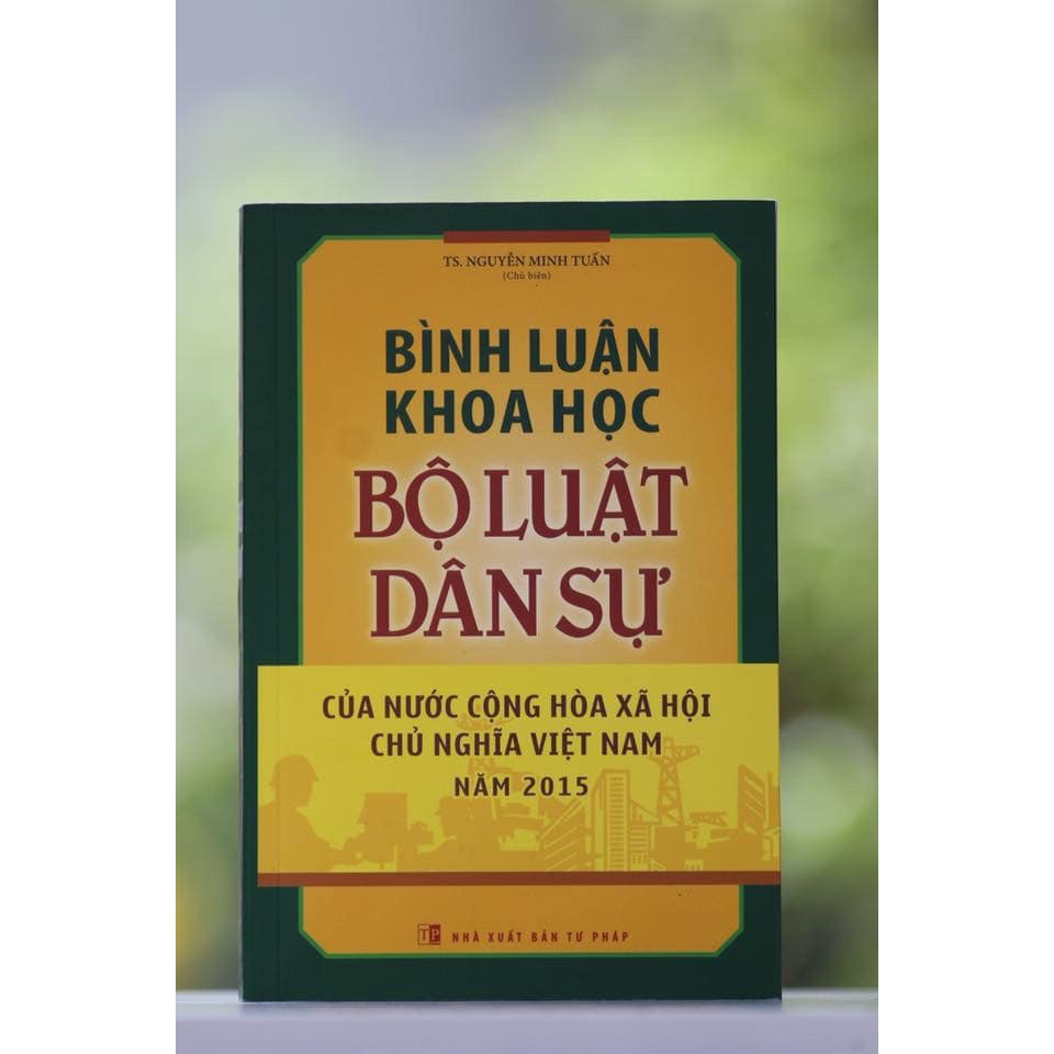 Sách - Combo Bình luận khoa học Bộ luật dân sự và Bình luận khoa học Bộ luật tố tụng dân sự