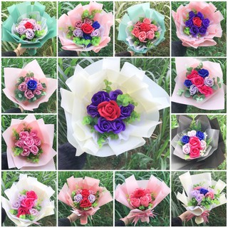 Hoa sáp vĩnh cửu bó 7 bông