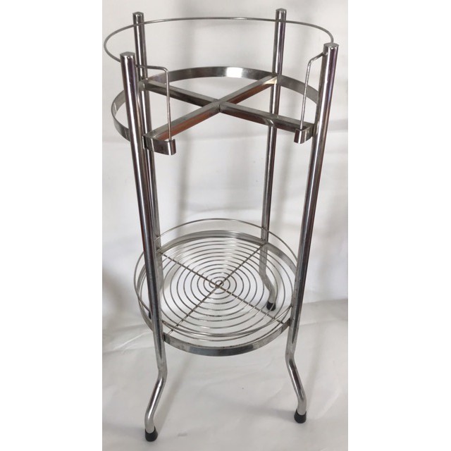 Kệ inox chân bình nước không rỉ lọc 66cm x 28cm (nhiều loại)