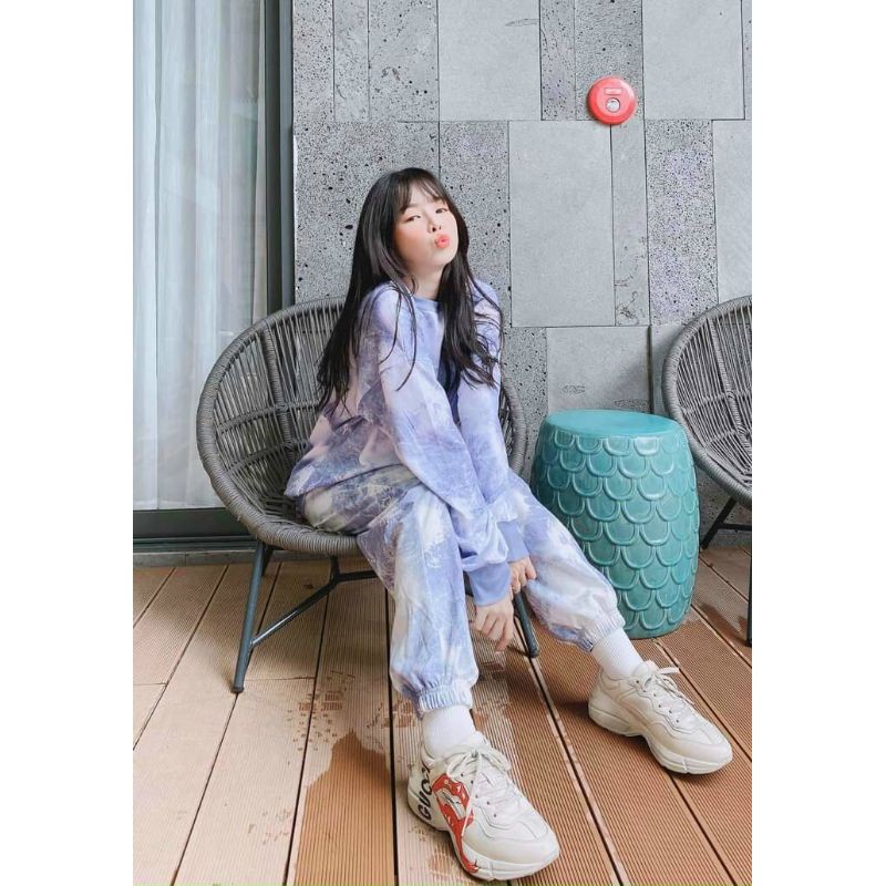 Set thể thao loang màu cực chất