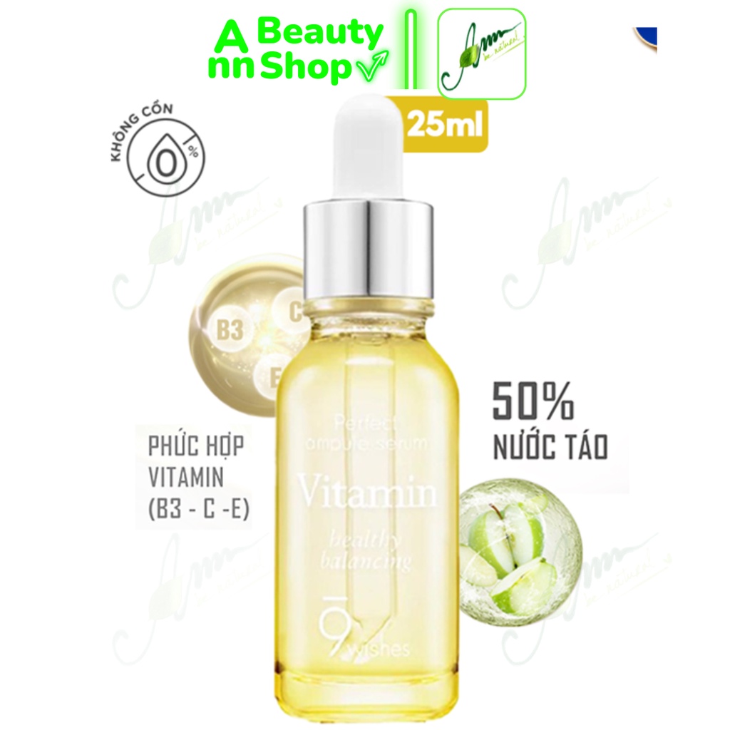 Tinh chất dưỡng da Ampule Serum 9Wishes 25ml