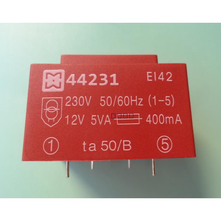 Biến áp EI42 5.0VA 230V ra 12V 45.5×38.5×32.2MM - Linh kiện & Phụ kiện Máy Pha Cà Phê Chính Hãng - Xuất xứ Đài Loan
