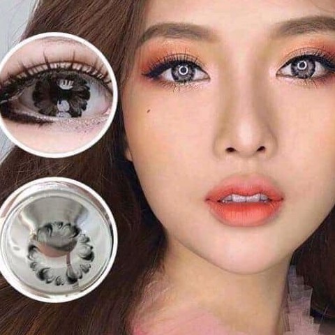 Mẫu Kính áp tròng Màu Xám Tây{Gray Lens}-hot