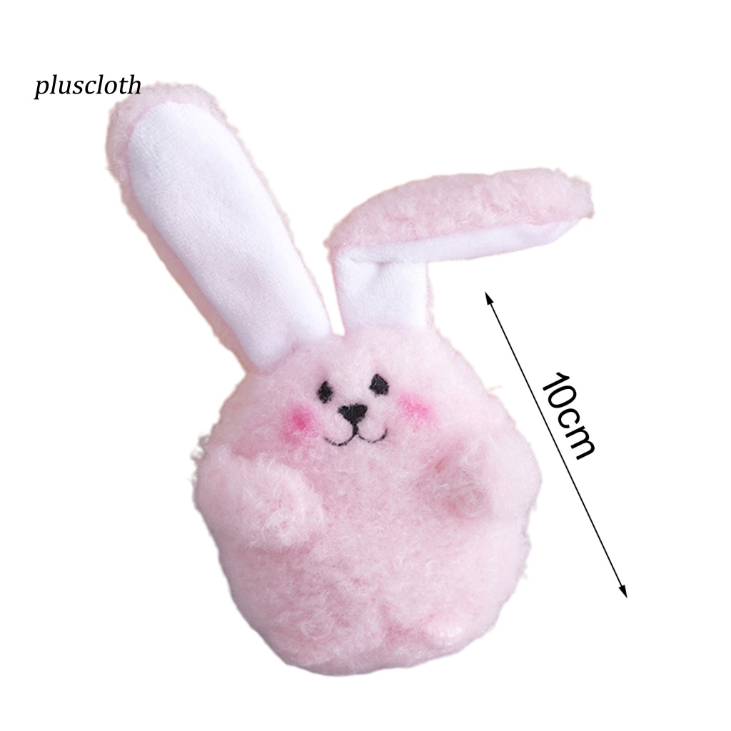 Móc Khóa Thỏ Nhồi Bông Hoạt Hình Xinh Xắn