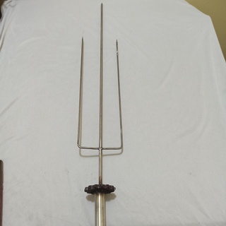 Xiên nướng chim cút/ Xiên nướng cánh gà, đùi gà cho lò quay tự động chạy xích to xe máy