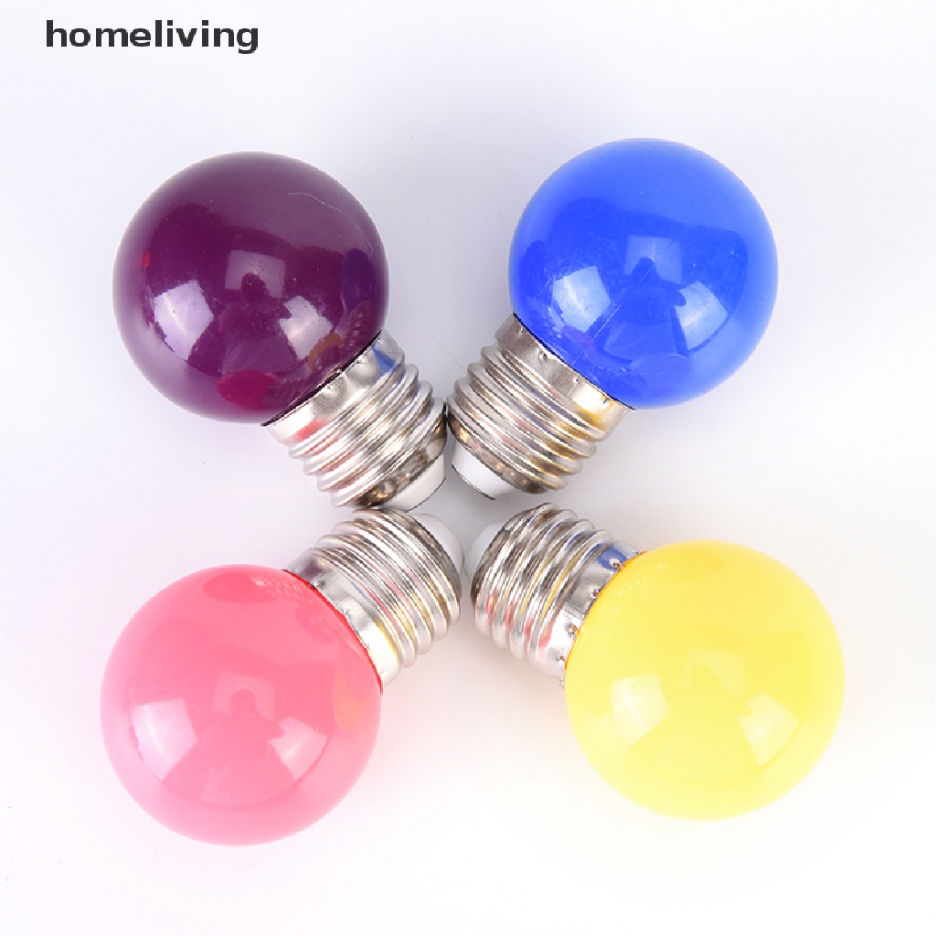 Bóng Đèn LED mini 2W E27 Ánh Sáng Trắng / Xanh Dương / Đỏ / Xanh Lá / Vàng