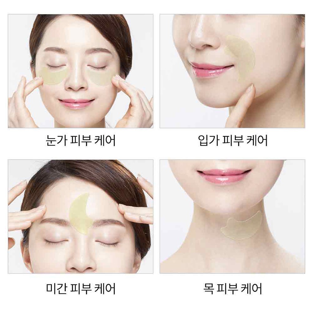 (Hàng Mới Về) Bộ 120 Miếng Mặt Nạ Mắt Collagen Vàng Hàn Quốc Cải Thiện Nếp Nhăn
