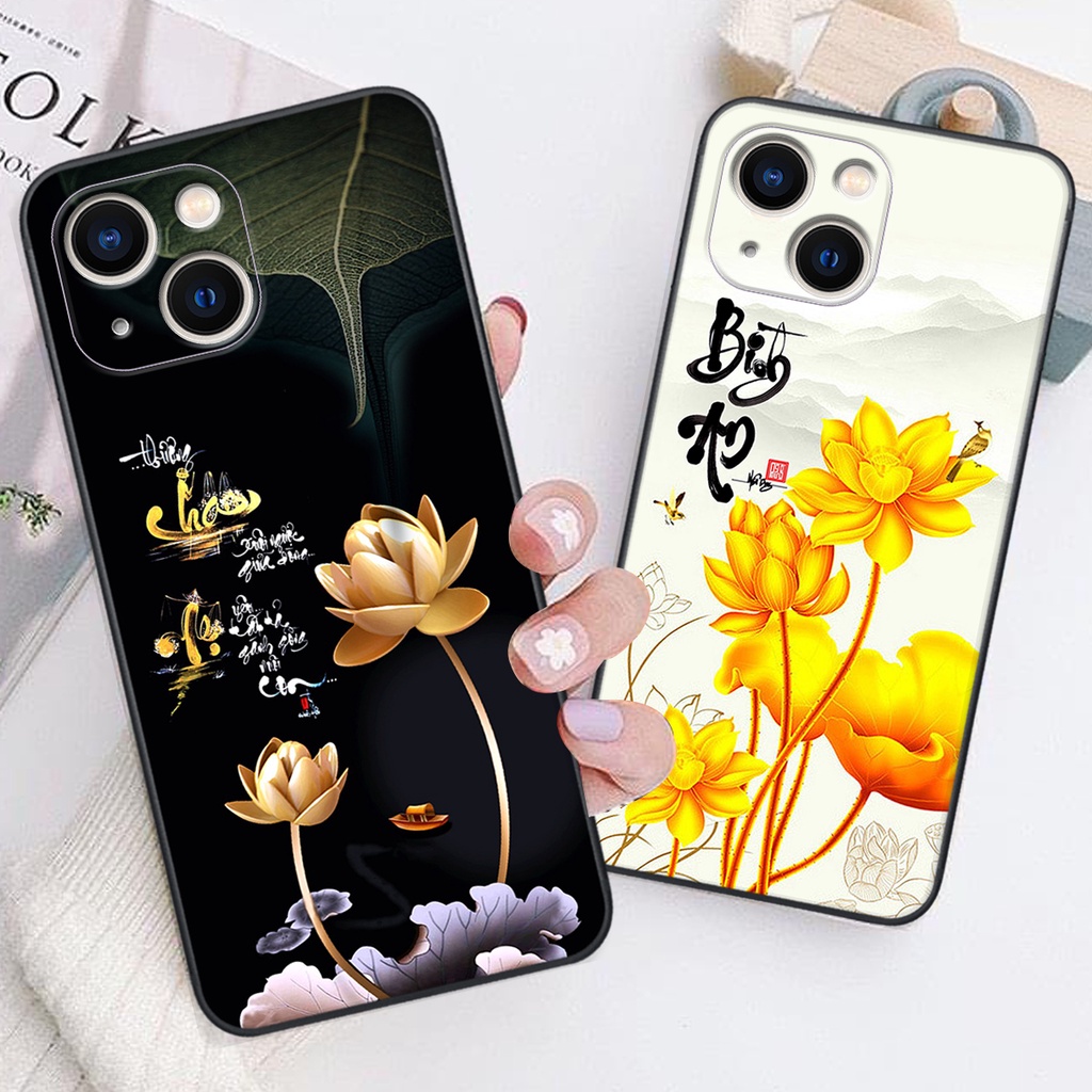 Ốp lưng iphone 13 / 13 MINI / 14/ 14 PLUS in hình chữ tài chữ lộc, Cha Mẹ, bình an SIÊU ĐẸP