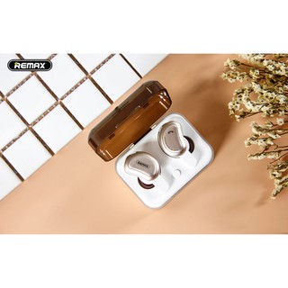 1 bộ 2 tai nghe bluetooth remax tws-1 công nghệ v4.2 - chính hãng