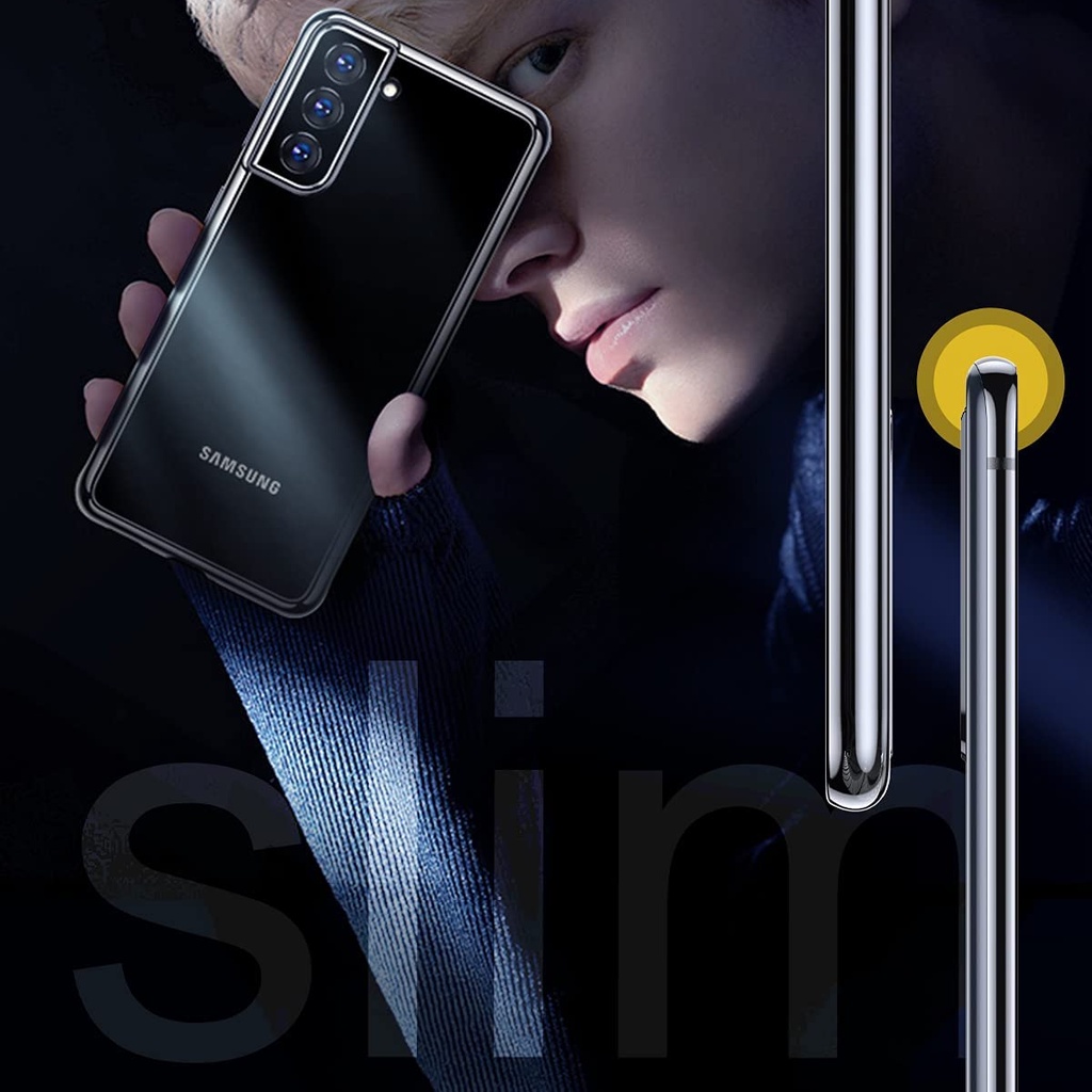 Ốp lưng silicon dẻo cho Samsung Galaxy S21 / S21 FE / S21 Plus / S21 Ultra hiệu Ultra Thin - hotphukien phân phối