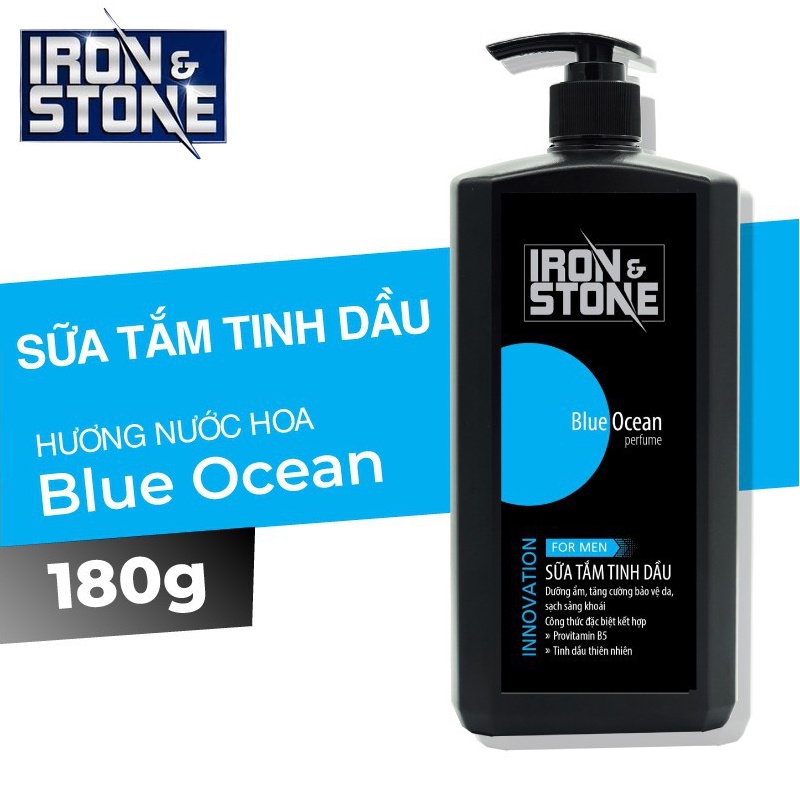 HCM - Chai Sữa Tắm Tinh dầu Blue Ocean For Men 180g/chai