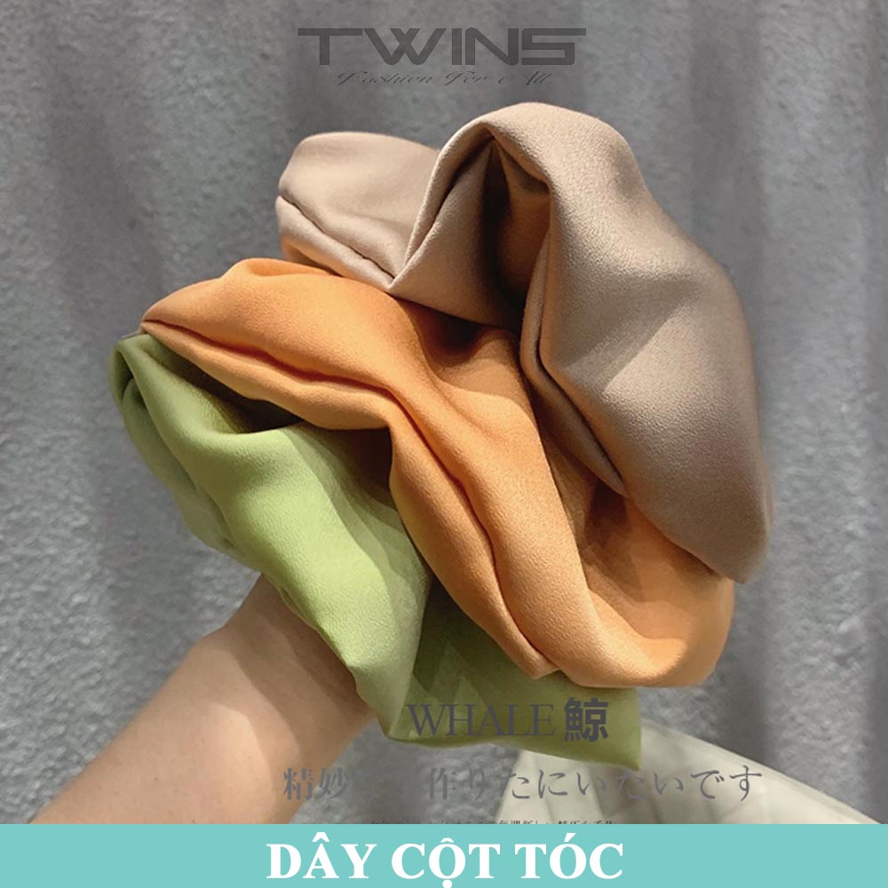 Dây cột tóc, buộc tóc scrunchies SD202 dễ thương, cute, xinh đẹp phong cách Hàn Quốc làm phụ kiện tóc thời trang cho nữ