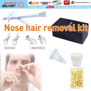 Bộ sáp tẩy lông mũi wax kit máy cắt lông mũi Sáp Ong